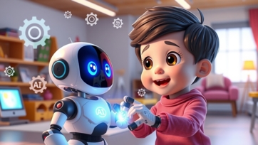 Learning Robots and AI in a Simple Way for Children